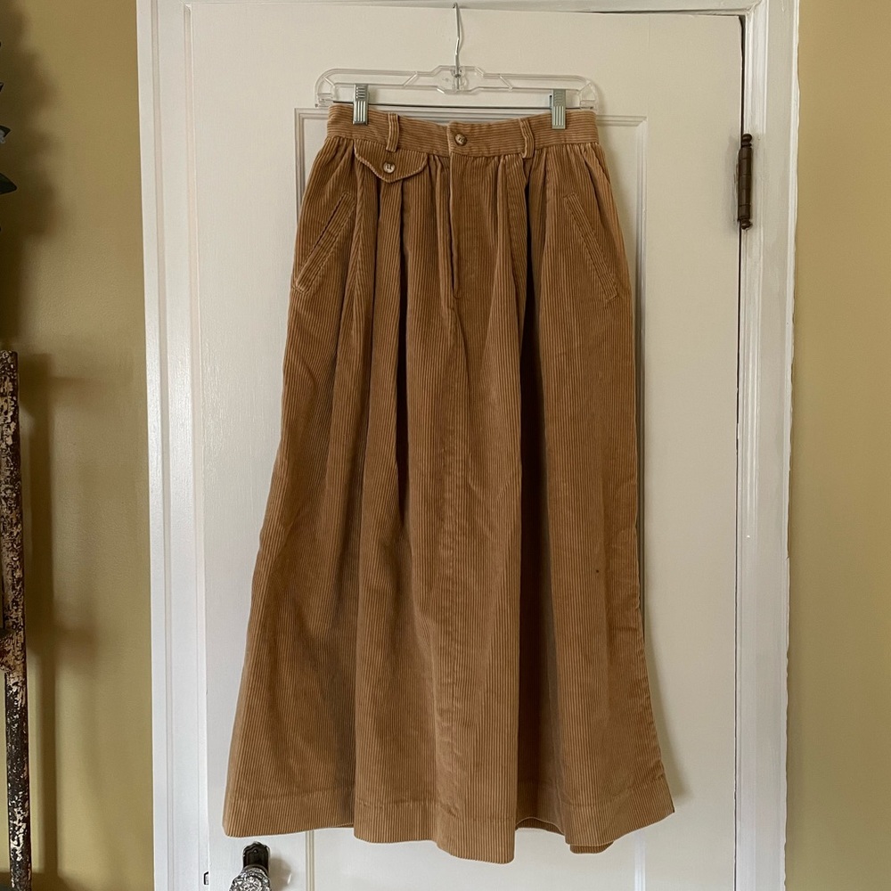Vintage 80’s 90’s Ralph Lauren Corduroy Skirt